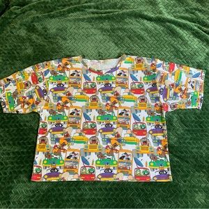 Vintage Looney Tunes Cropped Top Tshirt